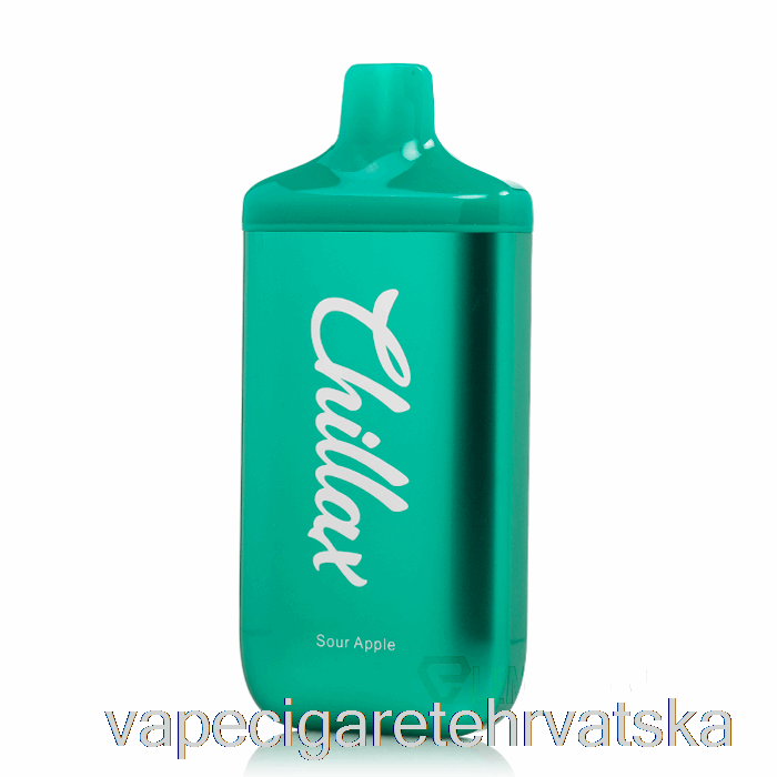 Vape Cigareta Chillax 9000 Jednokratna Kisela Jabuka